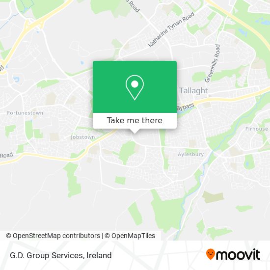 G.D. Group Services map