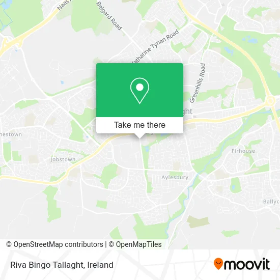 Riva Bingo Tallaght map