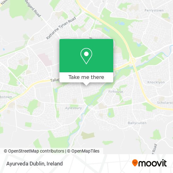 Ayurveda Dublin map