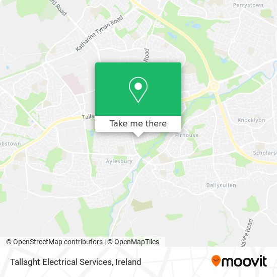 Tallaght Electrical Services map