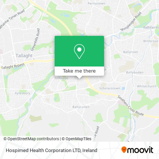 Hospimed Health Corporation LTD map