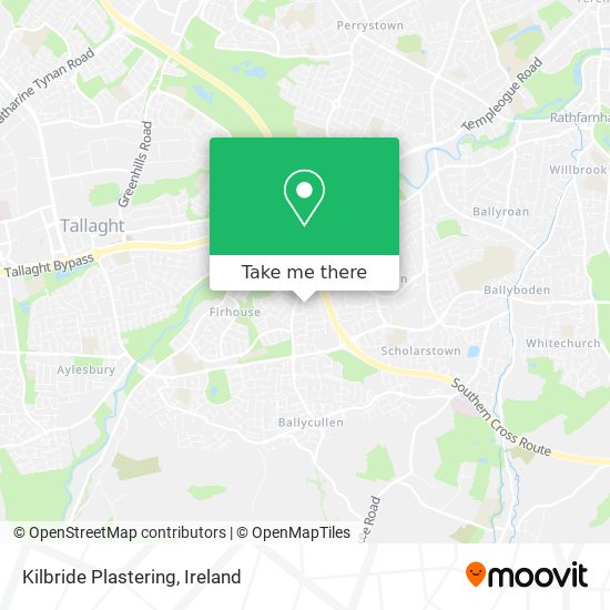 Kilbride Plastering map