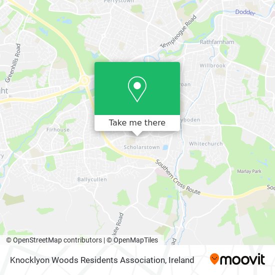 Knocklyon Woods Residents Association map