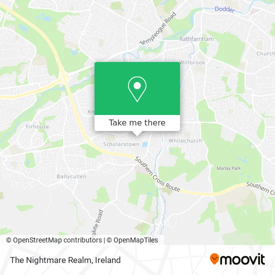 The Nightmare Realm map