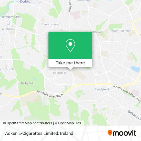 Adken E-Cigarettes Limited map