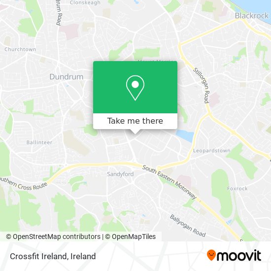 Crossfit Ireland map