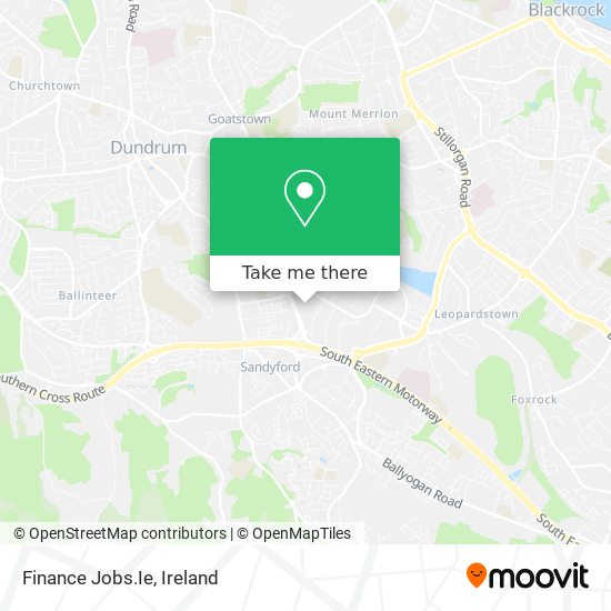 Finance Jobs.Ie map