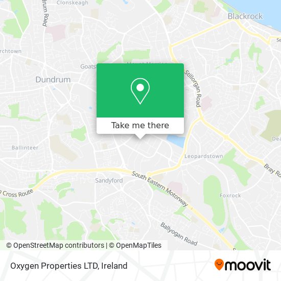 Oxygen Properties LTD map