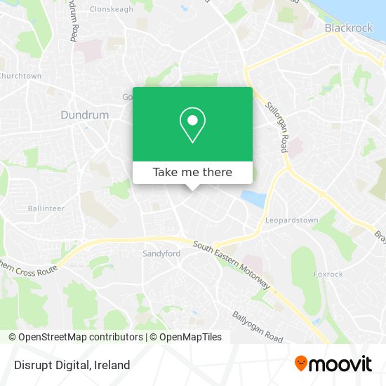 Disrupt Digital map