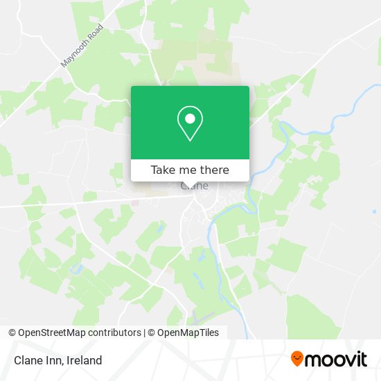 Clane Inn map