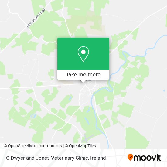 O'Dwyer and Jones Veterinary Clinic map