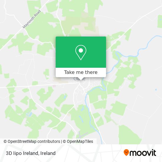 3D Iipo Ireland map
