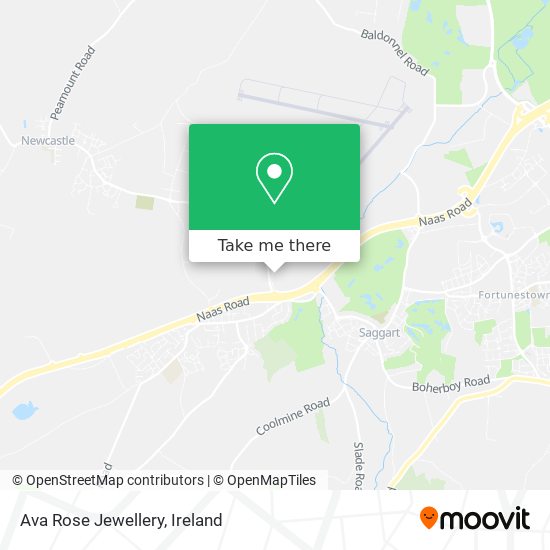 Ava Rose Jewellery map