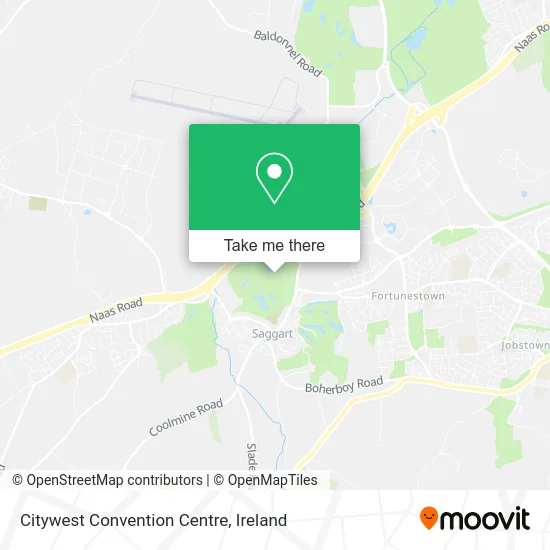 Citywest Convention Centre map