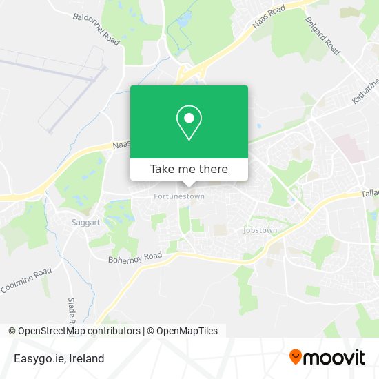 Easygo.ie map