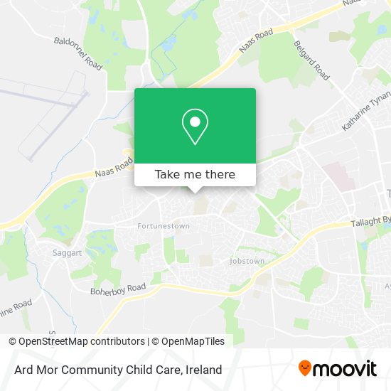 Ard Mor Community Child Care map