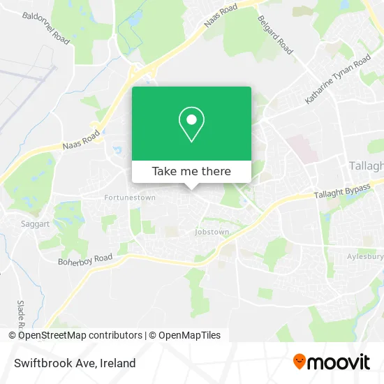 Swiftbrook Ave map