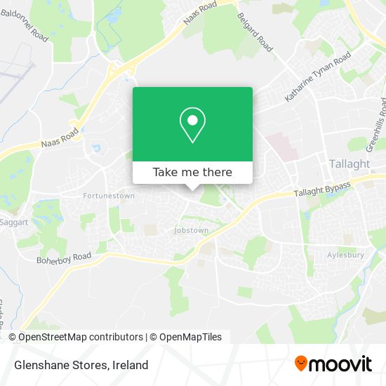 Glenshane Stores map
