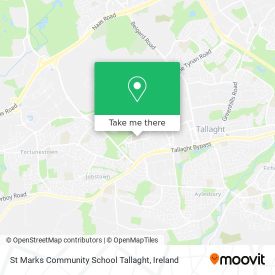 St Marks Community School Tallaght plan