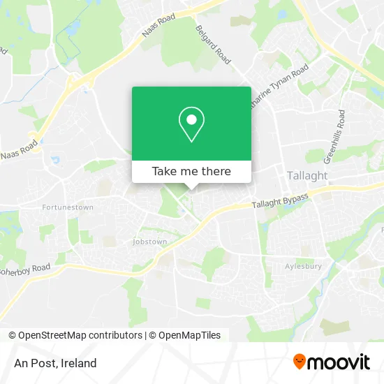 An Post map