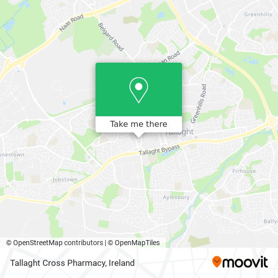 Tallaght Cross Pharmacy map