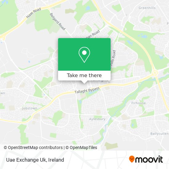 Uae Exchange Uk map