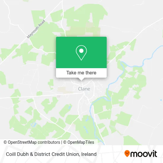 Coill Dubh & District Credit Union map