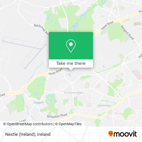 Nestle (Ireland) map