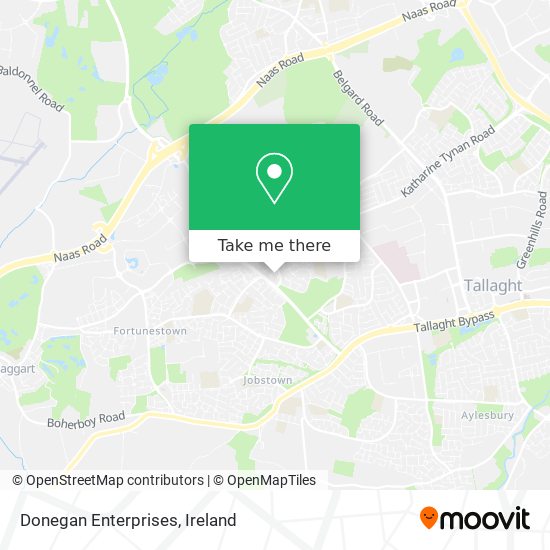 Donegan Enterprises map
