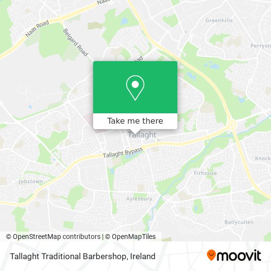 Tallaght Traditional Barbershop map