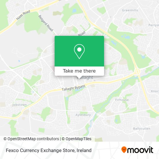 Fexco Currency Exchange Store map