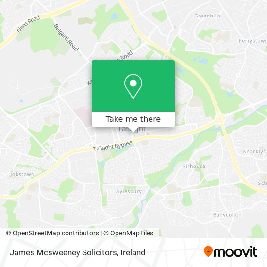 James Mcsweeney Solicitors map