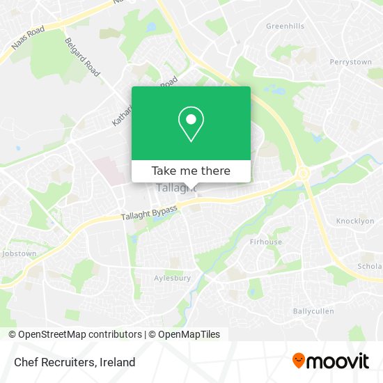 Chef Recruiters map