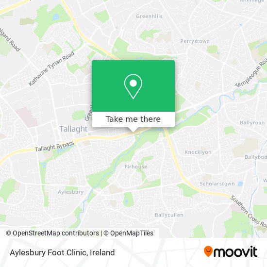 Aylesbury Foot Clinic map