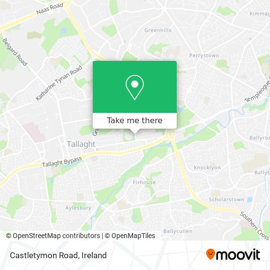 Castletymon Road plan