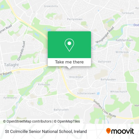 St Colmcille Senior National School map