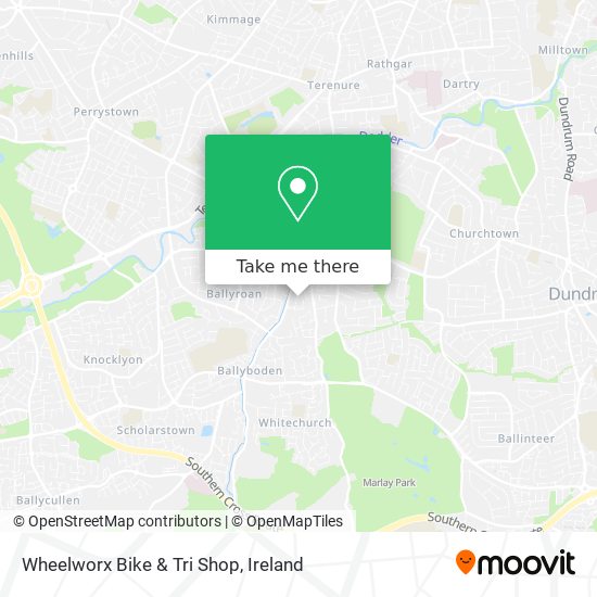 Wheelworx Bike & Tri Shop map