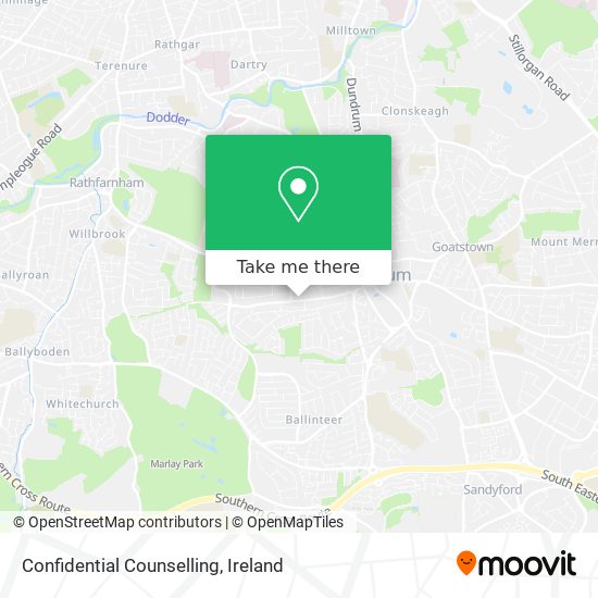 Confidential Counselling map