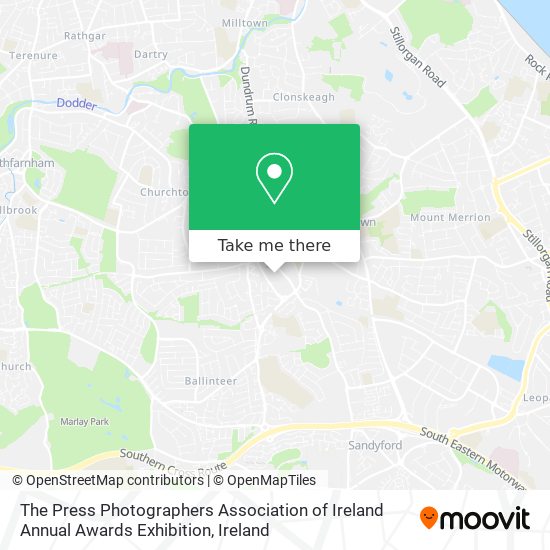 The Press Photographers Association of Ireland Annual Awards Exhibition map