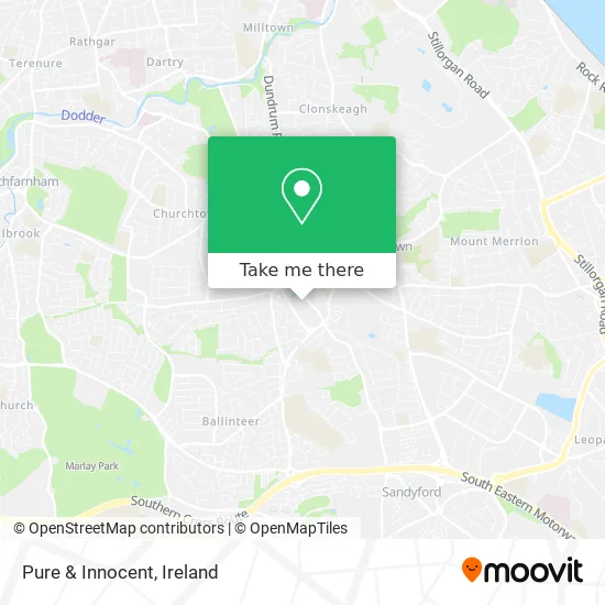 Pure & Innocent map