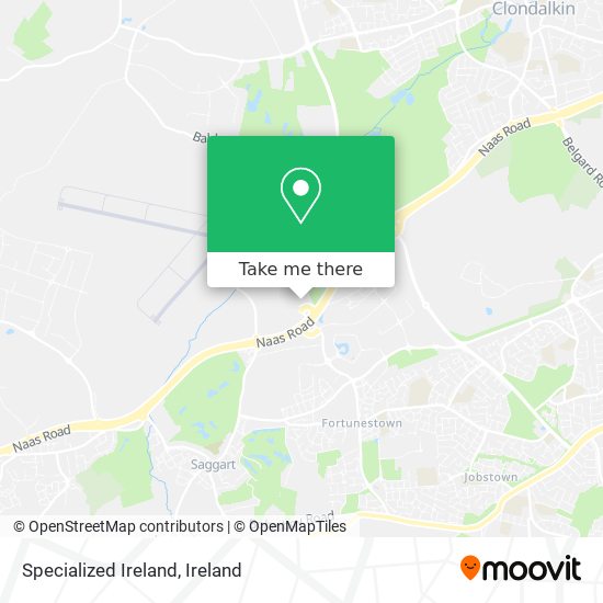 Specialized Ireland map