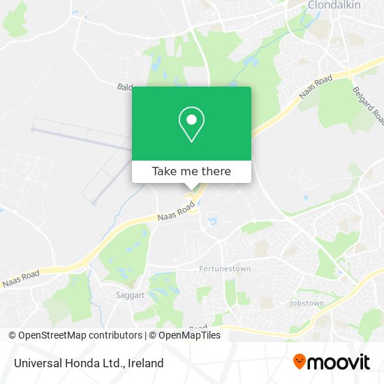Universal Honda Ltd. map