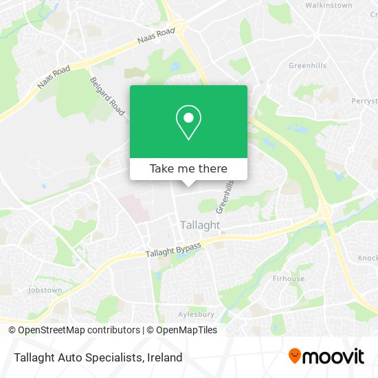 Tallaght Auto Specialists map