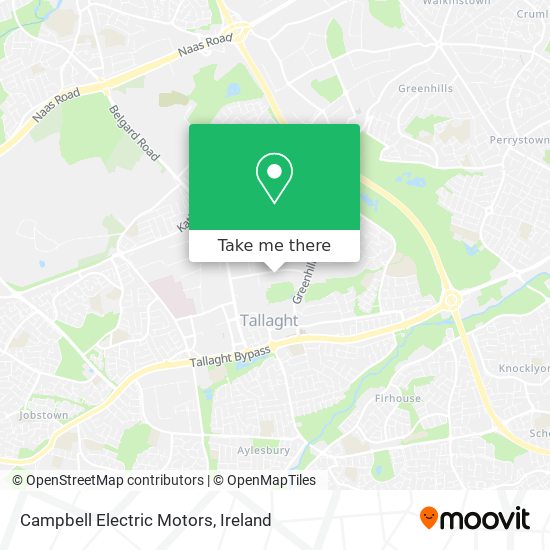 Campbell Electric Motors map