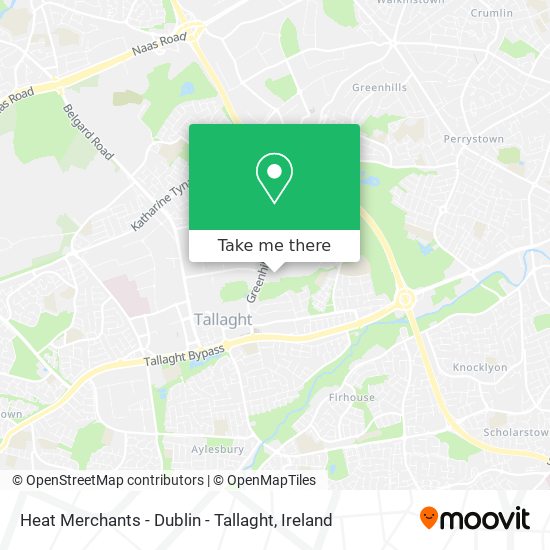 Heat Merchants - Dublin - Tallaght plan