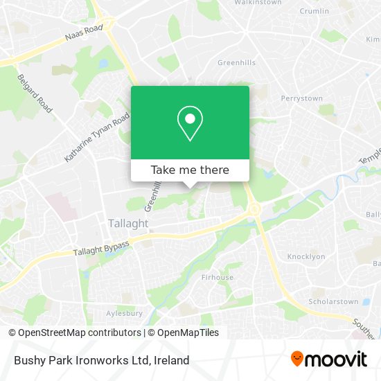 Bushy Park Ironworks Ltd map