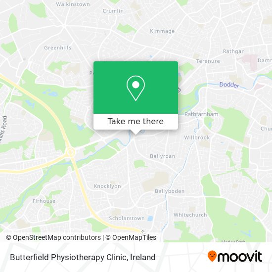 Butterfield Physiotherapy Clinic map