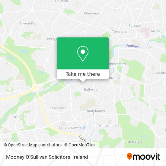 Mooney O'Sullivan Solicitors map