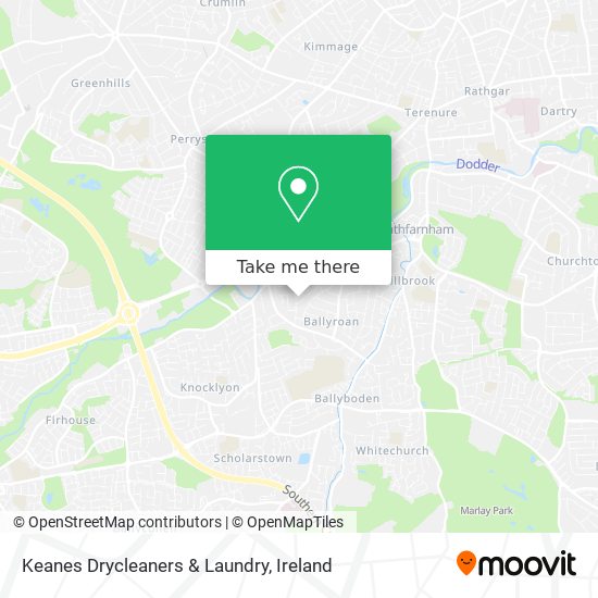 Keanes Drycleaners & Laundry map