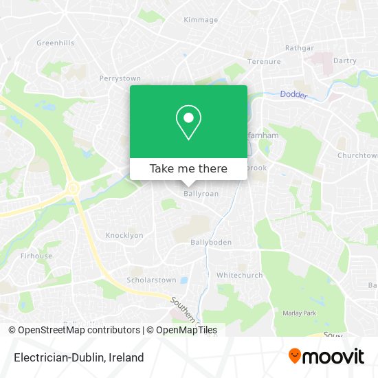 Electrician-Dublin map